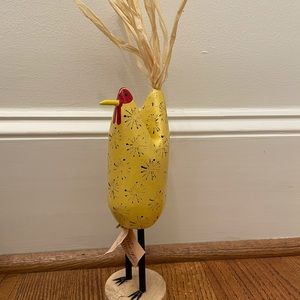 NWT folk art chicken. Navajo.